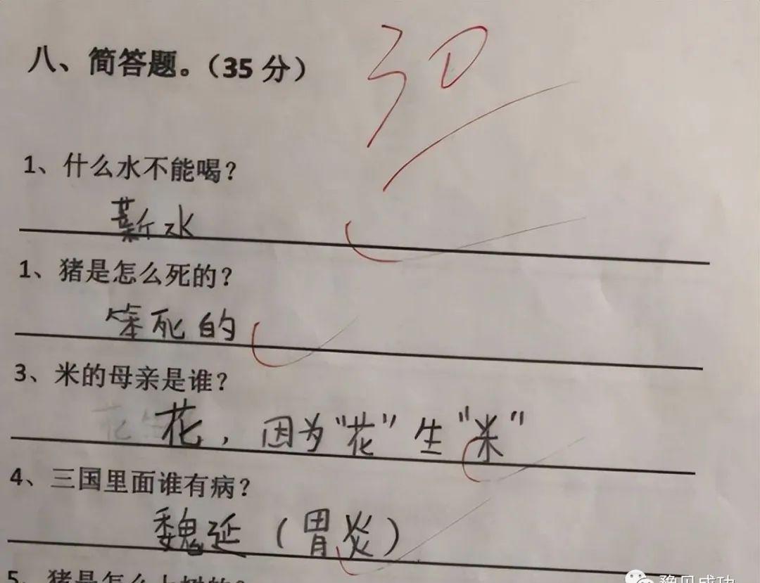 “世界上最长的路是什么路”？小学生用2字机智回答，荣获满分  第2张