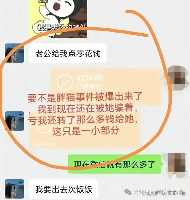 谭竹又一个“老公”被曝光，微信聊天曝光