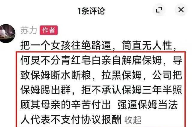 何炅被实名举报欠薪保姆3年，法院判赔14万，保姆索赔100万和房车