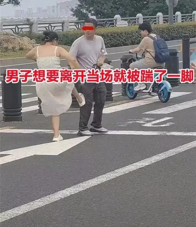 山东，女子赌气狂扇老公巴掌，男子全程不还手，乖乖提包惹人心疼  第3张