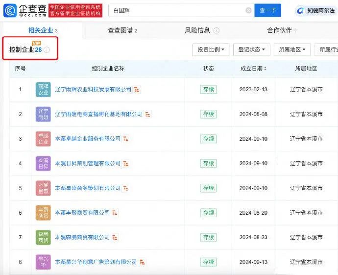 东北雨姐沦为全网笑柄！还牵扯张作霖，曝其花2000万成立孵化公司