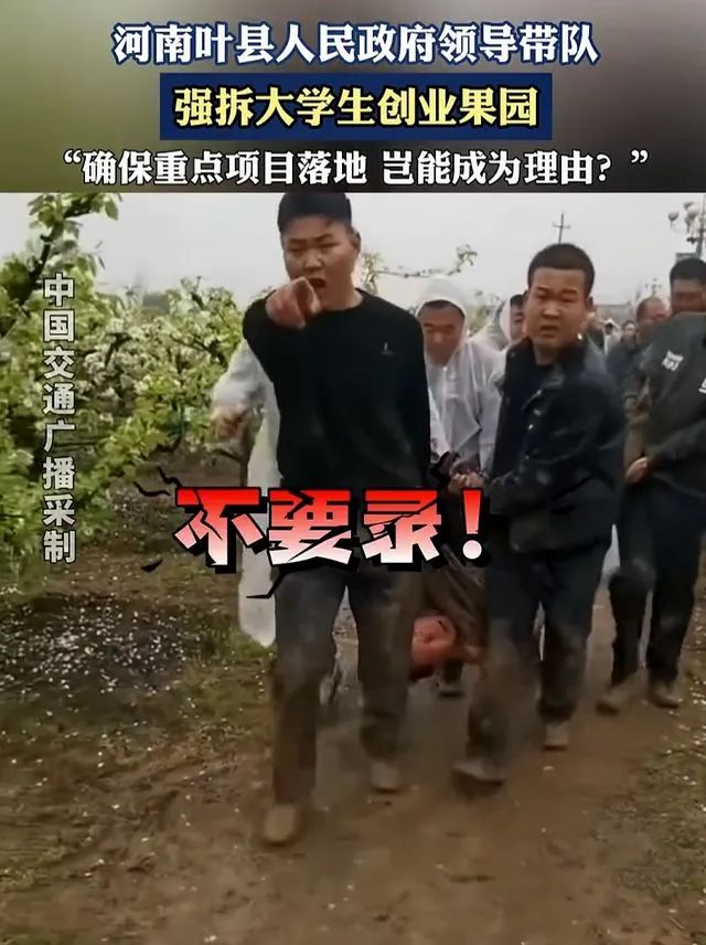 “你想告就告”！强拆果园的胡县长真不简单！14岁就工作引发发民愤，官方介入