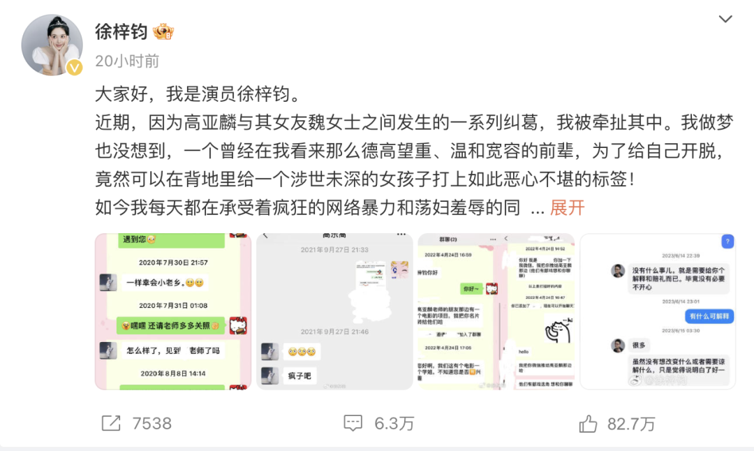 高亚麟，我承认我一度崇拜你，所以才会蠢到被你踩在脚下  第3张