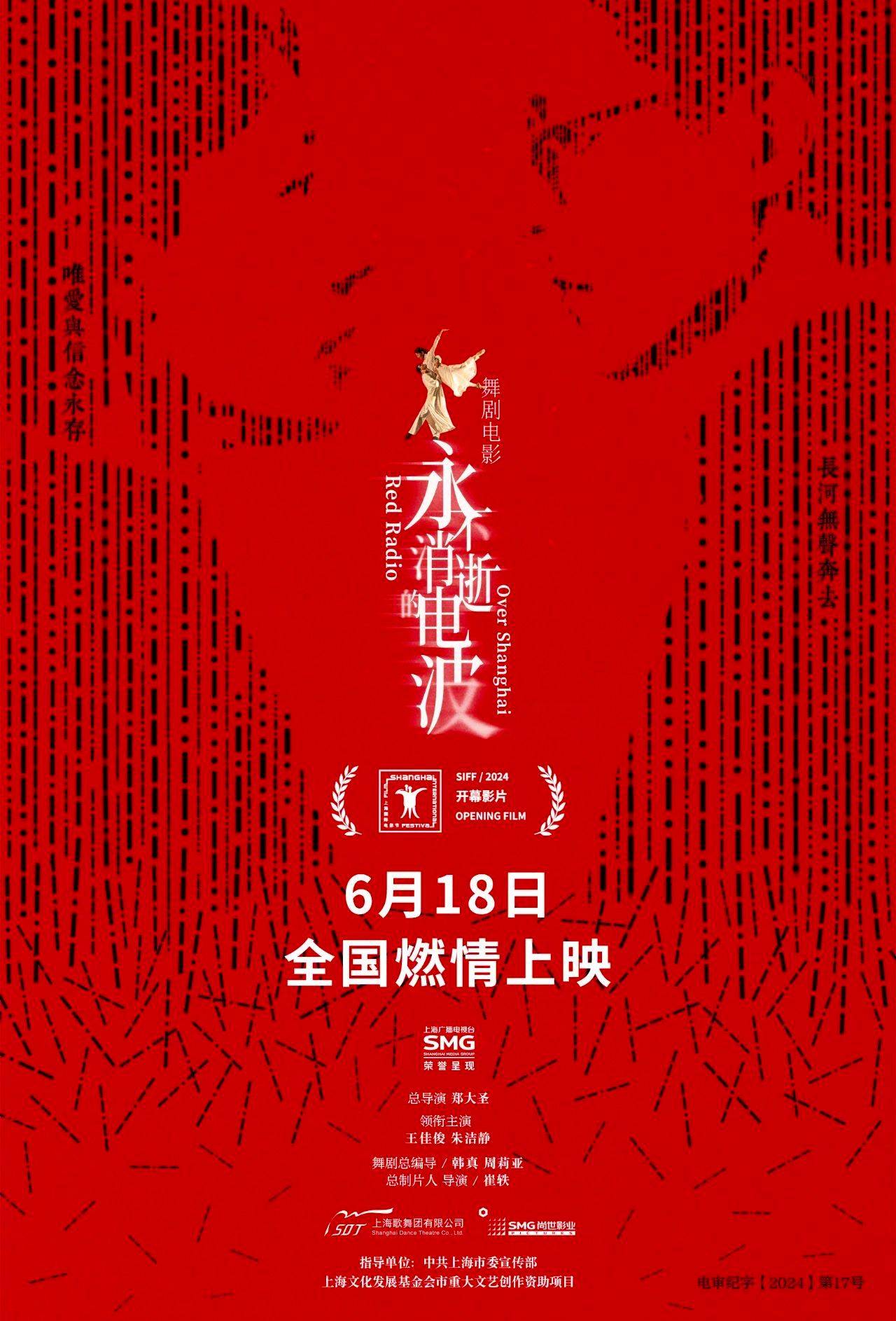 第二十六届上海国际电影节开幕影片《永不消逝的电波》开幕