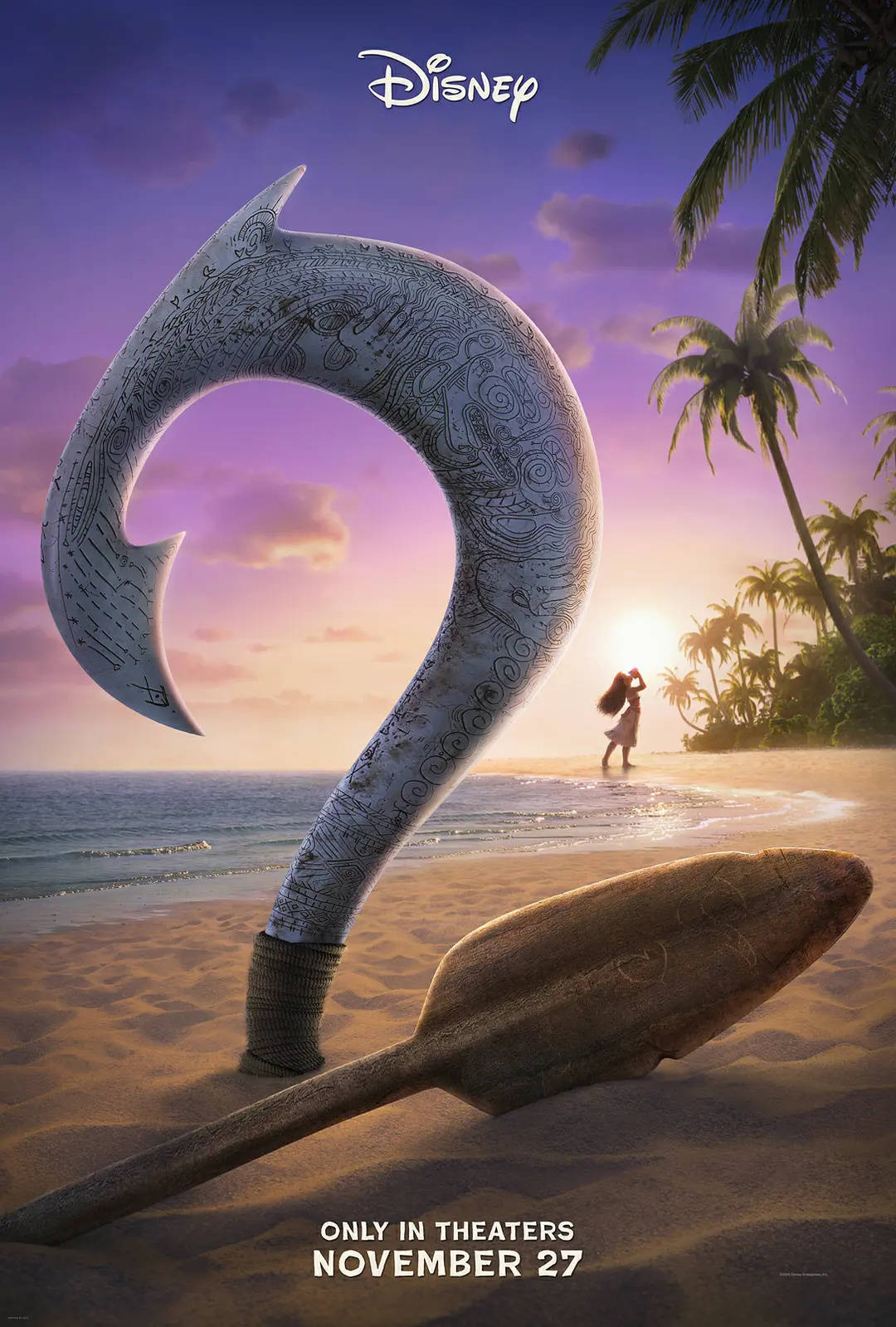 迪士尼新作：《海洋奇缘2》海报曝光